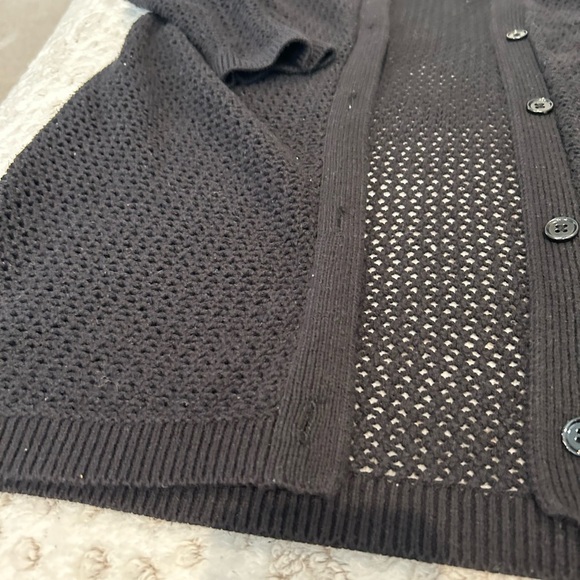 Women’s Size Large Netted Cardigan - Picture 3 of 6